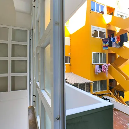 Downtown Stylish Lägenhet Lisboa